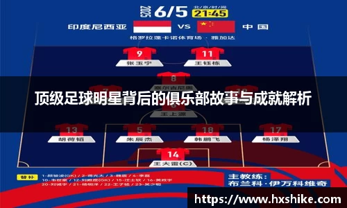 顶级足球明星背后的俱乐部故事与成就解析