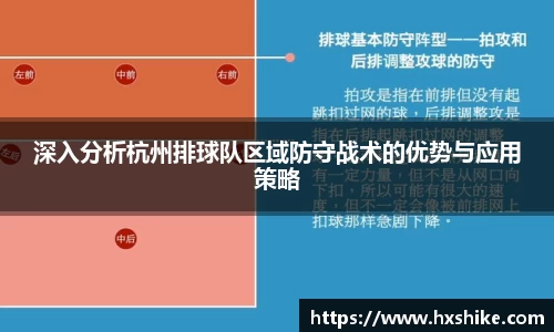 深入分析杭州排球队区域防守战术的优势与应用策略